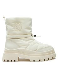 Aldo Botki Frostine 13838643 Biały. Białe botki damskie Aldo, bez wzorów, z materiału, bez obcasa, na płaskiej podeszwie, bez zapięcia. Za 539.99 zł.