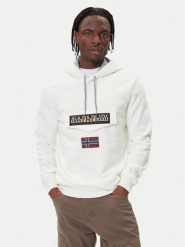 Napapijri Bluza Burgee Wint 4 NP0A892T Beżowy Regular Fit. Brązowe bluzy męskie Napapijri, m, bez wzorów, z bawełny, bez ramiączek, bez kaptura. Za 479.99 zł.