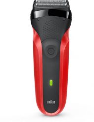 Braun Series 3 300s, Foil shaver, 2 SensoFoil, Black, Red, LED, Battery, Nickel-Metal Hydride (NiMH). Golarki i trymery BRAUN. Za 255.98 zł.