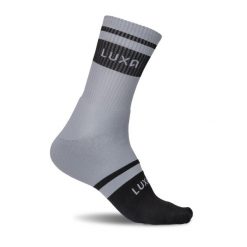 Skarpety zimowe rowerowe Luxa Deep Winter. Szare skarpetki damskie LUXA, bez wzorów. Za 99.00 zł.
