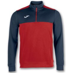 Bluza do piłki nożnej męska Joma Winner. Czerwone bluzy męskie Joma, m, bez wzorów, sportowe, bez ramiączek, bez kaptura. W wyprzedaży za 134.00 zł.
