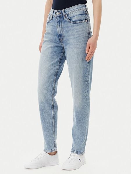 Levi's® Jeansy 80's A3506-0016 Niebieski Mom Fit. Niebieskie jeansy damskie bez wzorów, z bawełny. Za 319.99 zł.