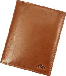 Portfel męski skórzany PELLUCCI 546-26 RFID brązowy. Brązowe portfele męskie PELLUCCI, bez wzorów. Za 122.20 zł.