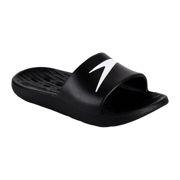 Klapki damskie Speedo Slide AF 0001. Białe klapki damskie Speedo, bez wzorów, sportowe, bez obcasa, bez zapięcia. Za 145.39 zł.