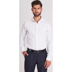 BIAŁA KOSZULA JOOP! COLLECTION WE WZÓR. Białe koszule męskie Joop! Collection, m, bez wzorów, z bawełny, bez kołnierzyka, bez ramiączek. Za 225.00 zł.