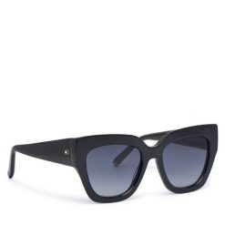 Okulary przeciwsłoneczne Tommy Hilfiger. Czarne okulary przeciwsłoneczne damskie Tommy Hilfiger. Za 539.99 zł.