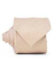 Andrew James Krawat z zawartością jedwabiu Mężczyźni Bawełna beżowy, ONE SIZE. Brązowe krawaty i muchy Andrew James, bez wzorów, z bawełny, eleganckie. Za 179.95 zł.