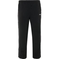 Spodnie Fila Cupula dla Mężczyzn - Sportowe i Wygodne. Czarne spodnie materiałowe męskie Fila, bez wzorów, z dresówki. Za 222.99 zł.