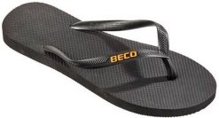 Beco Klapki mot. V-strap BECO 90202 0 42/43 black. Czarne klapki damskie Beco, bez wzorów, sportowe, bez obcasa, bez zapięcia. Za 75.05 zł.