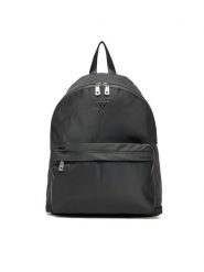 Guess Plecak Venezia Backpack HMVENY P4306 Czarny. Czarne plecaki męskie Guess, z aplikacjami, z materiału. Za 259.99 zł.