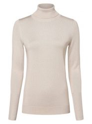 Marie Lund Sweter Kobiety drobna dzianina beżowy, L. Brązowe swetry nierozpinane damskie Marie Lund, l, bez wzorów, z dzianiny, eleganckie, bez kołnierzyka, bez ramiączek. Za 179.95 zł.