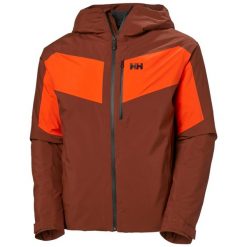 Kurtka narciarska z kapturem Helly Hansen Carv Lifaloft 2.0. Brązowe kurtki sportowe męskie Helly Hansen, na zimę, m, bez wzorów, z kapturem, narciarskie. Za 1,421.50 zł.