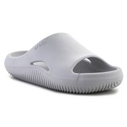 Klapki Crocs Mellow Recovery Slide Atmosphere U 208392-1FT szare. Szare klapki męskie bez wzorów, bez zapięcia. Za 345.55 zł.