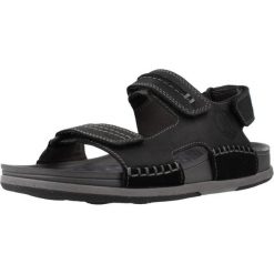 Sandały CLARKS NATURE 5 TRAIL Czarny. Czarne sandały męskie Clarks, na lato, bez wzorów, ze skóry, bez zapięcia. Za 255.99 zł.