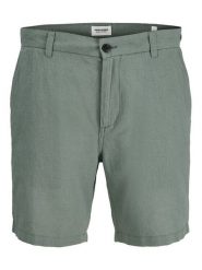 Jack & Jones Szorty materiałowe Stace Summer 12248627 Khaki Regular Fit. Brązowe szorty męskie Jack & Jones, bez wzorów, z bawełny. Za 179.99 zł.