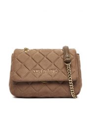 Valentino Torebka Ocarina VBSA9B05 Beżowy. Brązowe listonoszki damskie Valentino, bez wzorów, ze skóry, bez dodatków. Za 589.99 zł.