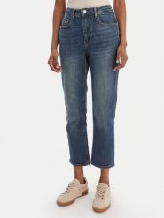 Vero Moda Jeansy Rosie 10342051 Niebieski Straight Fit. Niebieskie jeansy damskie Vero Moda, bez wzorów, z bawełny. Za 199.99 zł.