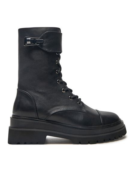 Coccinelle Trapery Coccinellemagie E4 RJO 35 01 01 Czarny. Czarne trapery damskie Coccinelle, ze skóry, bez zapięcia. Za 1,579.00 zł.