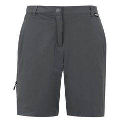 Spodenki Podróżne Damskie Odstraszające Owady. Szare szorty damskie Regatta, bez wzorów, sportowe. Za 182.99 zł.