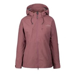 Kurtka damska 3w1 Altria. Czerwone kurtki sportowe damskie Bergson, l, bez wzorów, bez ramiączek, bez kaptura, trekkingowe. W wyprzedaży za 679.00 zł.