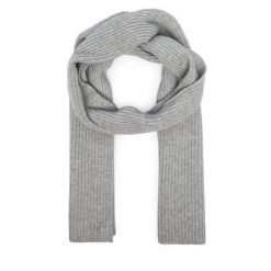 Szalik Calvin Klein. Szare szaliki damskie Calvin Klein, bez wzorów. Za 329.99 zł.
