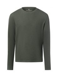 Nils Sundström Męska koszula z długim rękawem Mężczyźni Bawełna zielony wypukły wzór tkaniny, L. Zielone koszule męskie Nils Sundström, l, bez wzorów, z bawełny, bez kołnierzyka, bez ramiączek. Za 199.95 zł.