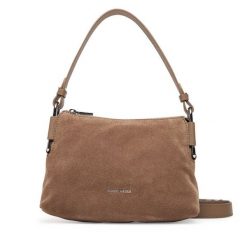 Torebka Coccinelle. Brązowe listonoszki damskie Coccinelle, bez wzorów, bez dodatków. Za 999.99 zł.