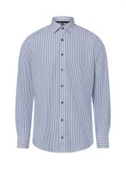 Finshley & Harding koszula biznesowa Mężczyźni Slim Fit Bawełna (100%) biały, 42. Białe koszule męskie Finshley & Harding, m, bez wzorów, z bawełny, biznesowe, bez kołnierzyka, bez ramiączek. Za 179.95 zł.