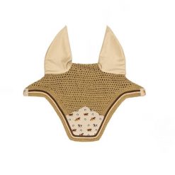 Czapka przeciw insektom dla konia z weluru Kentucky Horsewear Fly Veil Wellingto. Brązowe czapki damskie KENTUCKY HORSEWEAR, bez wzorów, z weluru. Za 378.00 zł.