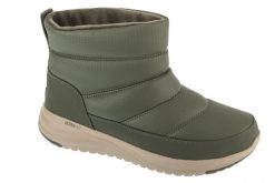 Buty zimowe damskie, On-The-Go Stellar - Alpine Adventure. Czarne obuwie trekkingowe damskie Skechers, z materiału, bez zapięcia. Za 339.99 zł.
