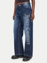 Juicy Couture Jeansy JCDJE225952 Niebieski Wide Leg. Niebieskie jeansy damskie Juicy Couture, bez wzorów, z bawełny. Za 499.99 zł.
