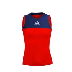 Damski tank top Acerbis Vicky. Czerwone topy damskie ACERBIS, bez wzorów, eleganckie, bez kołnierzyka, bez ramiączek. Za 130.50 zł.
