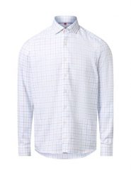 Finshley & Harding Koszula - non-iron Mężczyźni Slim Fit Bawełna biały|niebieski|czerwony, 43. Białe koszule męskie Finshley & Harding, m, bez wzorów, z bawełny, bez kołnierzyka, bez ramiączek. Za 229.95 zł.