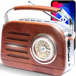 Radio Retoo Radio FM z Bluetooth / Radio FM with bluetooth CZERWONE. Czerwone radia Retoo. Za 109.99 zł.