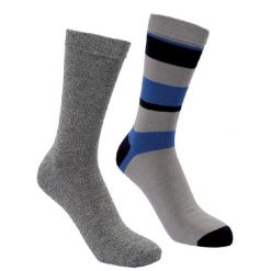 Skarpety Unisex Dla Dorosłych Cinque (zestaw 5 Sztuk). Czarne skarpetki damskie Trespass, bez wzorów, z bawełny. Za 59.99 zł.