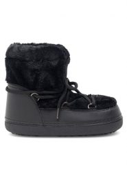 Jenny Fairy Śniegowce NS9034-01 Czarny. Czarne śniegowce damskie Jenny Fairy, z materiału, bez zapięcia. Za 219.99 zł.