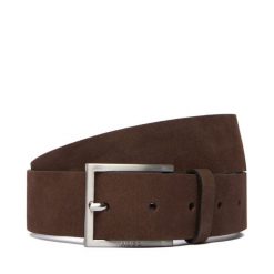 Pasek Męski HUGO. Brązowe paski męskie Hugo. Za 229.99 zł.