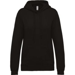Bluza damska z kapturem Kariban. Białe bluzy damskie KARIBAN, m, bez wzorów, z bawełny, eleganckie, bez ramiączek, z kapturem. Za 144.00 zł.