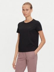 4F T-Shirt 4FWAW24TTSHF1650 Czarny Regular Fit. Czarne t-shirty damskie 4F, xl, bez wzorów, z bawełny, bez kołnierzyka, bez ramiączek. Za 38.99 zł.