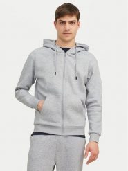 Jack & Jones Bluza Bradley 12249342 Szary Relaxed Fit. Szare bluzy męskie Jack & Jones, l, bez wzorów, z syntetyku, bez ramiączek, bez kaptura. Za 159.99 zł.