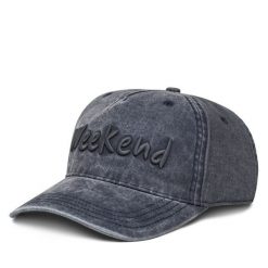 Czapka z daszkiem Weekend Max Mara. Niebieskie czapki damskie Weekend Max Mara, bez wzorów. Za 359.99 zł.