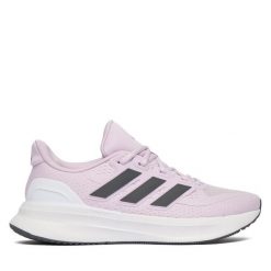 Buty do biegania adidas. Fioletowe obuwie sportowe damskie Adidas, bez wzorów, bez zapięcia, do biegania. Za 349.99 zł.