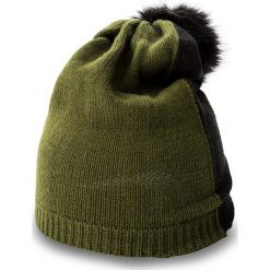 Czapka TWINSET - Cuffia OA7T51 Jacq.Sal 01465. Czarne czapki damskie Twinset, z aplikacjami, z materiału. W wyprzedaży za 79.00 zł.