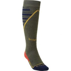 Skarpety narciarskie Bridgedale Ski Midweight+ Merino P. Zielone skarpety męskie Bridgedale, bez wzorów. Za 85.99 zł.