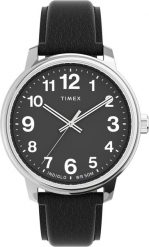 Zegarek Timex Zegarek męski Timex TW2V21400 czarny. Czarne zegarki męskie Timex, bez wzorów. Za 279.00 zł.