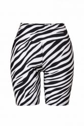 Legginsy sportowe damskie biker DEEP TRIP Zebra. Czarne legginsy damskie DEEP TRIP, bez wzorów, z elastanu. Za 229.00 zł.