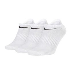 Lekkie Skarpetki Unisex Dla Dorosłych (zestaw 3 Sztuk). Czarne skarpetki damskie Nike, bez wzorów. Za 90.99 zł.