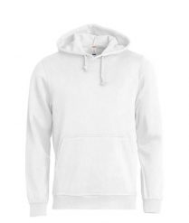 Clique Basic Hoody bluza z kapturem unisex – white. Białe bluzy damskie CLIQUE, xl, bez wzorów, z bawełny, bez ramiączek, z kapturem. Za 174.92 zł.
