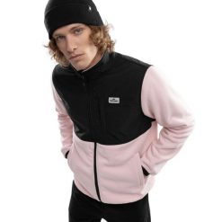Kurtka polarowa Ripstop do sportów zimowych męska Evolène. Czerwone kurtki męskie SIROKO, m, bez wzorów, z polaru, sportowe, bez kaptura. Za 250.00 zł.