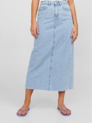 JJXX Spódnica jeansowa Aura 12247916 Niebieski Regular Fit. Niebieskie spódnice damskie JJXX, s, bez wzorów, z bawełny. Za 199.99 zł.